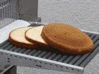 Horizontal Table-Top Slicer | Cake Slicer | Bread & Roll Slicer - KRUMBEIN