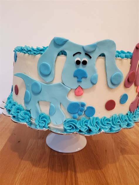 Blue's Clues birthday cake | Blue's clues birthday cake, Cake, Homemade ...