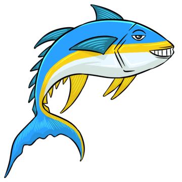 Cartoon Tuna PNG Transparent Images Free Download | Vector Files | Pngtree