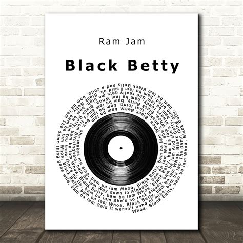 Bam A Lam Black Betty Cover Art