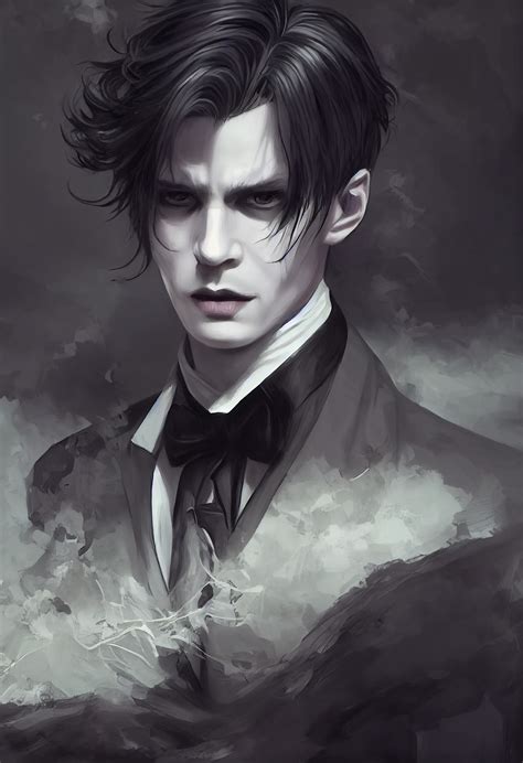 ArtStation - Male vampire elegant style 6 | Artworks