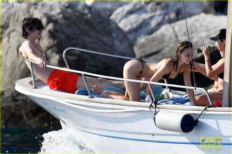 Photo: timothee chalamet lily rose depp pda in italy 20 | Photo 4349234 ...