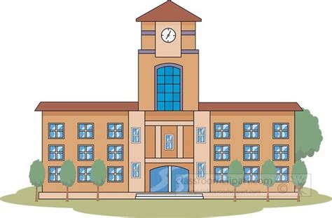 College Building Clipart