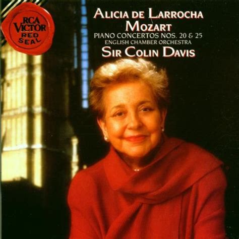 Alicia de Larrocha: Mozart Piano Concertos Nos. 20 & 25 – David Frost ...