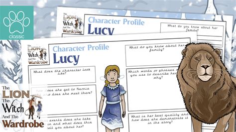 Teacher's Pet » The Lion, The Witch and The Wardrobe Lucy Character Profile