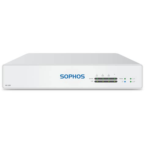 Sophos XG 106 Rev.1 Security Firewall Appliance