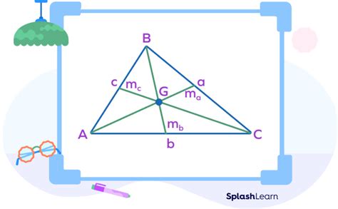 Median of Triangle: Definitions, Formula, Properties, Examples