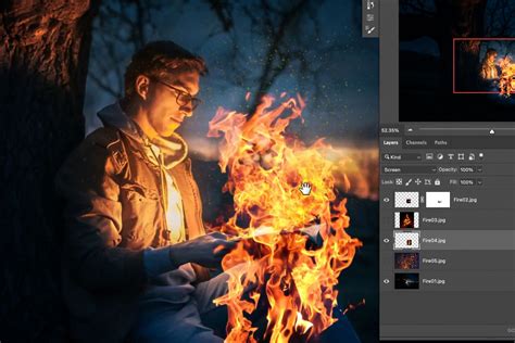 How to Create Realistic Fire in Photoshop - PHLEARN