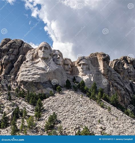 Mount Rushmore in South Dakota Stock Photo - Image of beautiful ...