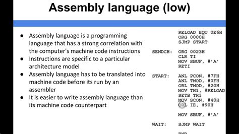 Computer Architecture - Assembly Language - YouTube