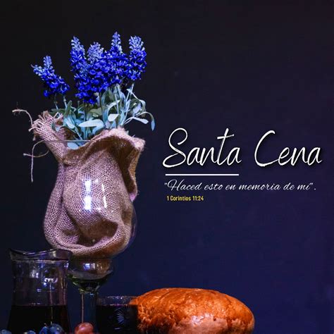 La Santa Cena según la Biblia, Imágenes y Reflexiones ️ | Santa cena, Misiones cristianas, Biblia