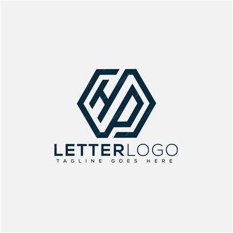 Premium Vector | Hp logo design template vector graphic branding element