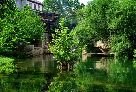 Reflections in Green | Neretva River, Mostar | Jocelyn Erskine-Kellie | Flickr