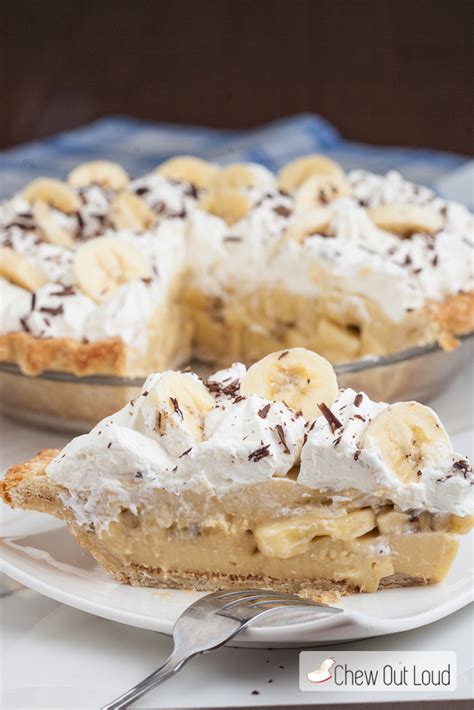 Best Banana Cream Pie Recipe - Chew Out Loud