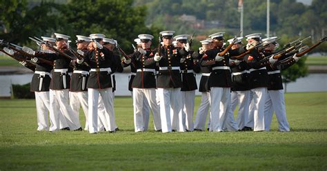 Here's what it takes to be on the Marine Silent Drill Team | We Are The ...