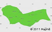 Political Simple Map of Ghaziabad