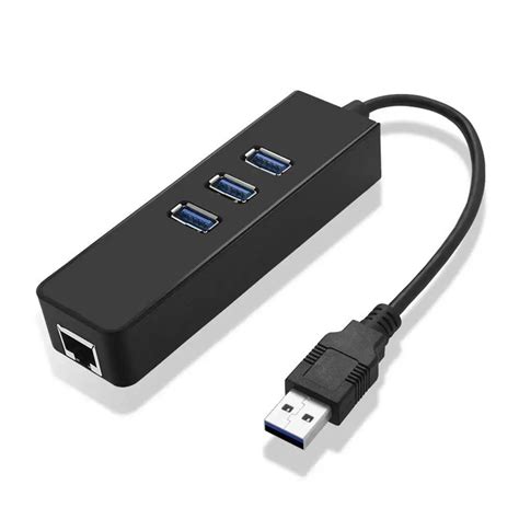 Aliexpress.com : Buy 3 Port USB 3.0 Hub With RJ45 10/100/1000 Gigabit ...