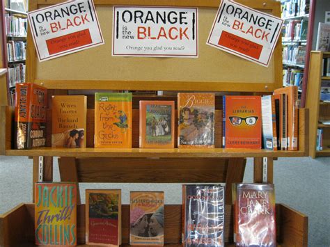 Orange is the New Black - should I put up orange books or prison books ...