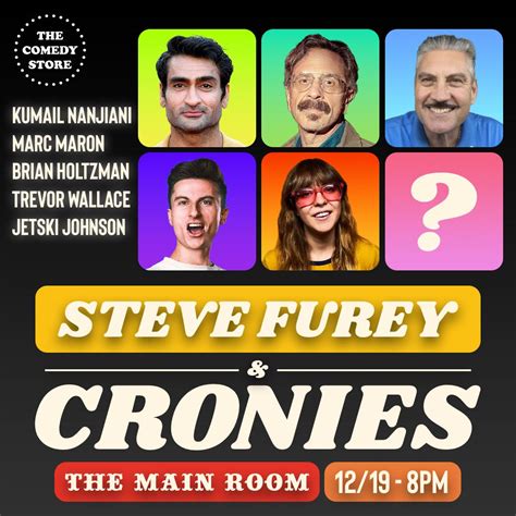 Tickets for *8 Tickets Remaining* Steve Furey & Cronies - Kumail ...