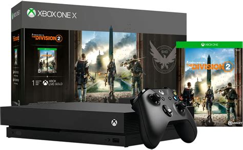 Best Buy: Microsoft Xbox One X 1TB Tom Clancy's The Division 2 Console ...