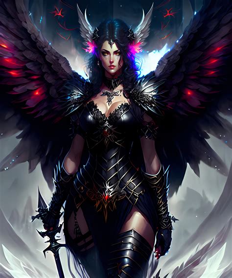 ArtStation - Fallen Angel Girl