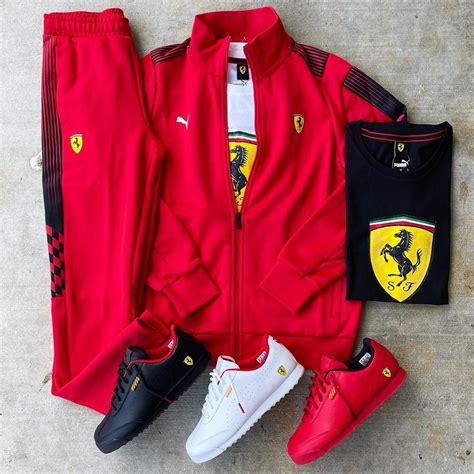 Puma Scuderia Ferrari Roma Via Motorsport (Puma Black) | White pumas ...