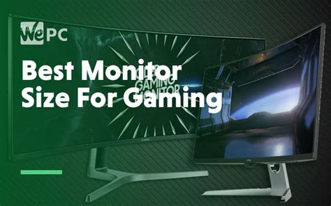 Best Monitor Size For Gaming