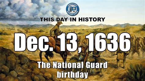 Dec. 13, 1636: National Guard Birthday - This Day In History - YouTube