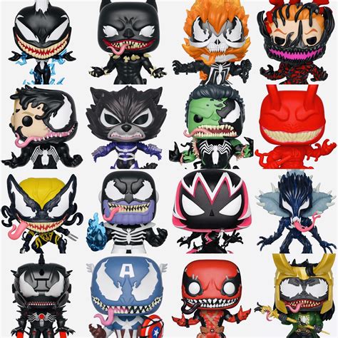 Funko POP Venomized Figures Collection | Figuras funko, Personajes de juegos, Regalos geniales