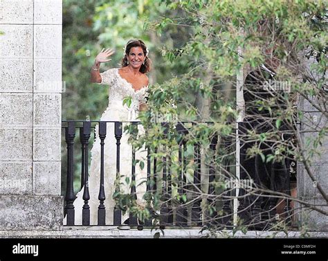 Tennis Player Arantxa Sanchez Vicario and Josep Santacana were married on Friday, September 12th ...