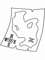 Treasure Map Coloring Pages & coloring book sketch template