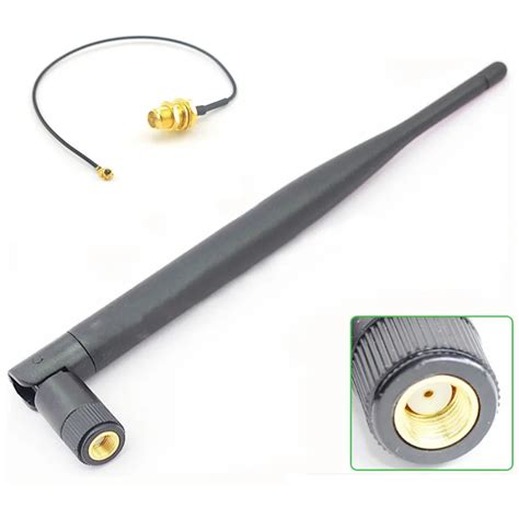 Aliexpress.com : Buy 2.4Ghz 6dbi RP SMA Male WiFi Antenna Omni High Gain RP SMA 2.4G Wireless ...