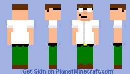 Peter Griffin Minecraft Skin