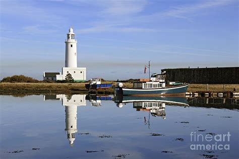 Hurst Castle Lighthouse Photograph by Julia Gavin - Pixels