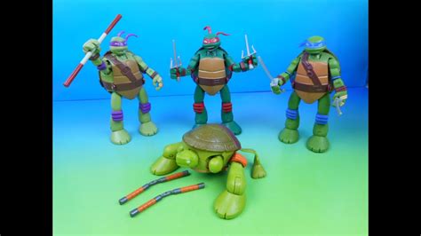 NICKELODEON TEENAGE MUTANT NINJA TURTLES MUTATIONS TRANSFORMING ACTION FIGURE TOYS VIDEO REVIEW ...