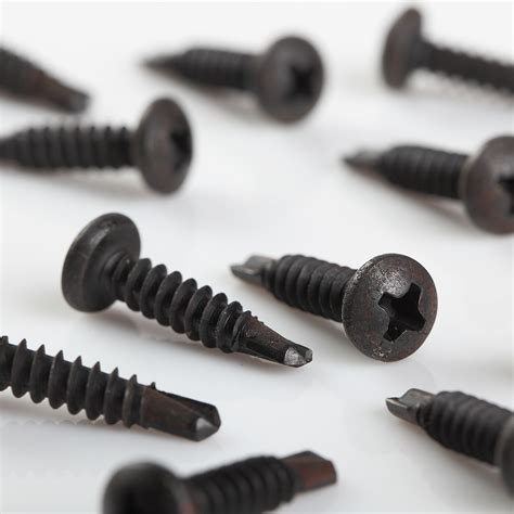 500pcs Phillips Pan Head Black Oxide 8 x 3/4" Self Tapping Screws | eBay