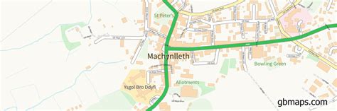 MACHYNLLETH of POWYS_POWYS Files. Digital Mapping Solutions Vector ...