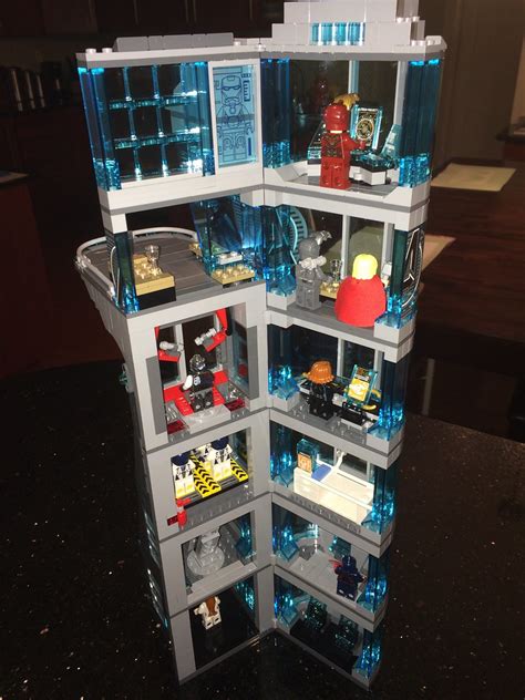 LEGO Avengers Tower 2.0 | Added additional support beams to … | Flickr