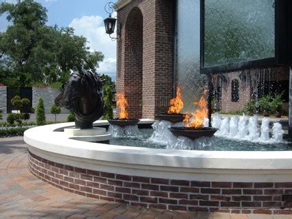 Camelot - Fire and Water Fountain Feature | Outdoor fire, Diy fire pit ...