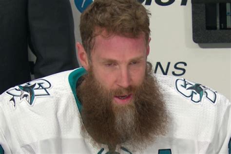 Sharks' Joe Thornton now unrecognizable after shaving off iconic beard