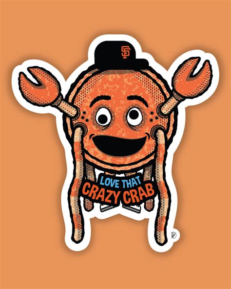 San Francisco Giants Crazy Crab – Teaguery