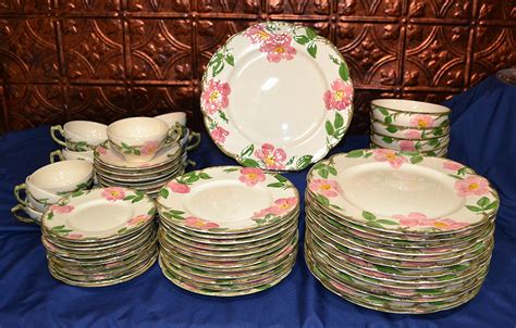 Franciscan Desert Rose Dinnerware Set 70 Piece Franciscan | Etsy