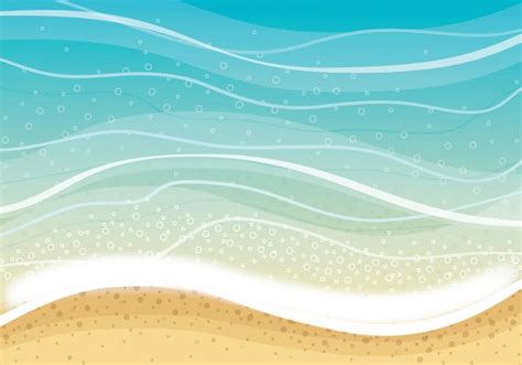 Summer Beach Playa Vector Background 143247 Vector Art at Vecteezy