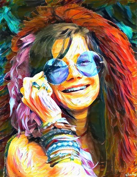 Janis Joplin Painting at PaintingValley.com | Explore collection of ...