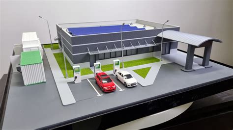 EV Charging Station - Architectural Models