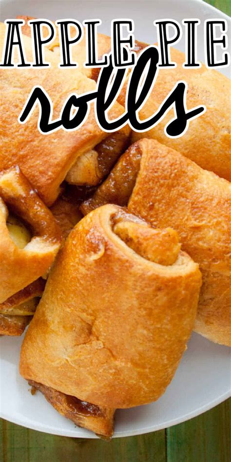 Easy Apple Pie Rolls Recipe • MidgetMomma