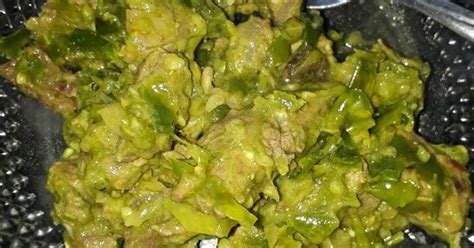 Resep Daging Cabe Hijau oleh Yunita - Cookpad