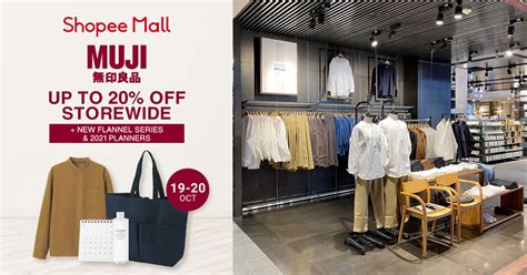 MUJI S'pore having up to 20% Off Storewide Sale online till Oct 20 including new Flannel Series ...