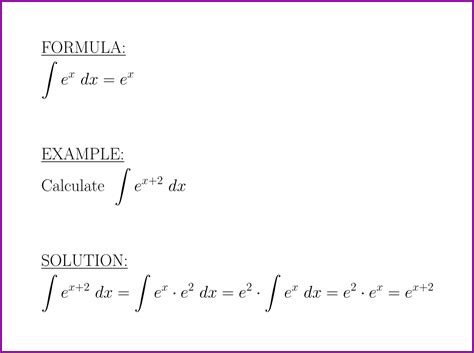 The antiderivative of e to x (formula and example) – LUNLUN.COM