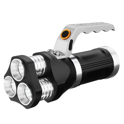 3xT6 LED Flashlight Tactical Spotlight Searchlight Torch Light Hunting ...